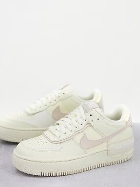 Nike Air Force 1 Low Shadow in Coconut Milk, Women's Size 8.5